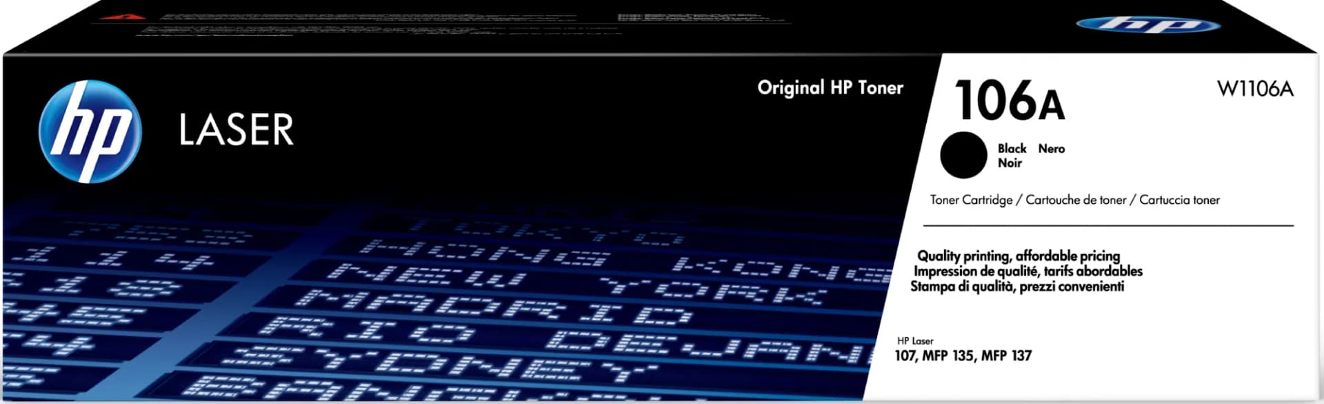 HP 106A Black (W1106A)