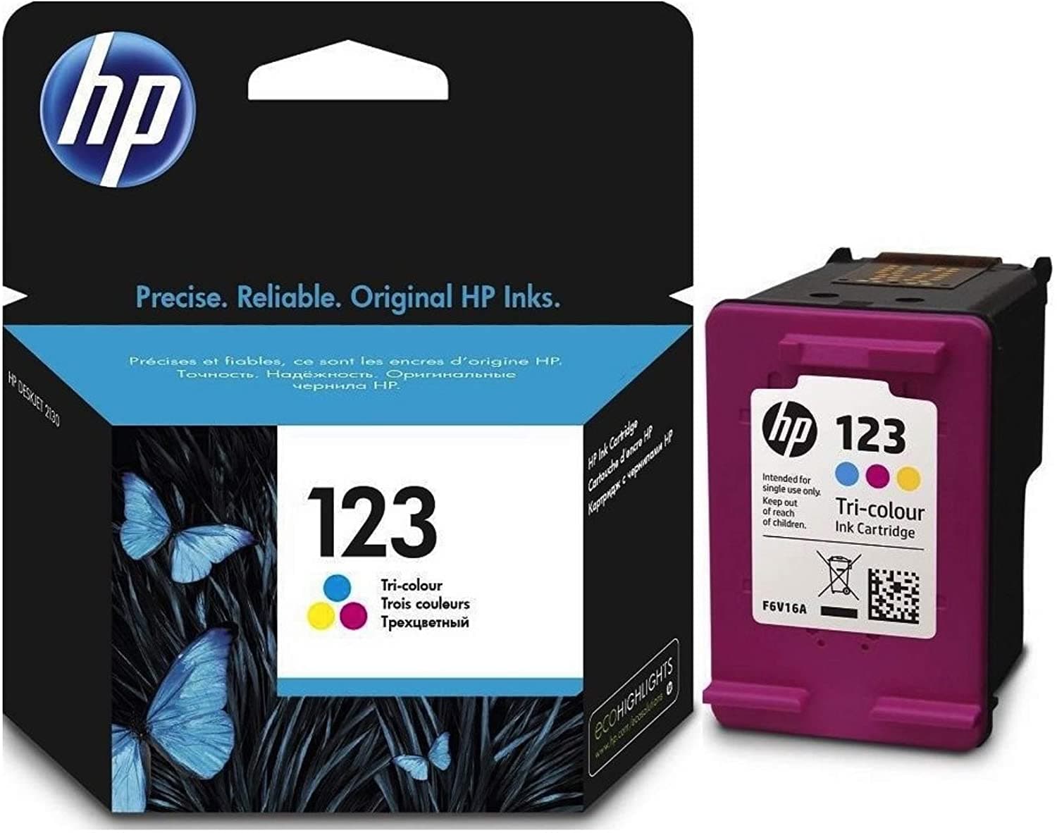HP 123  Color (F6V16AE)