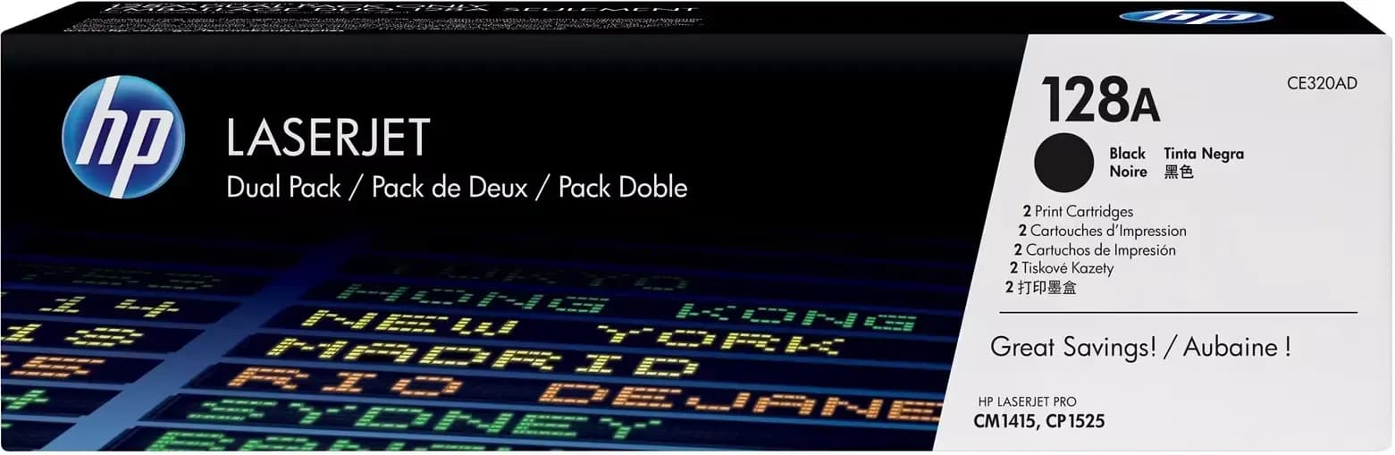 HP 128A (CE320A) Black