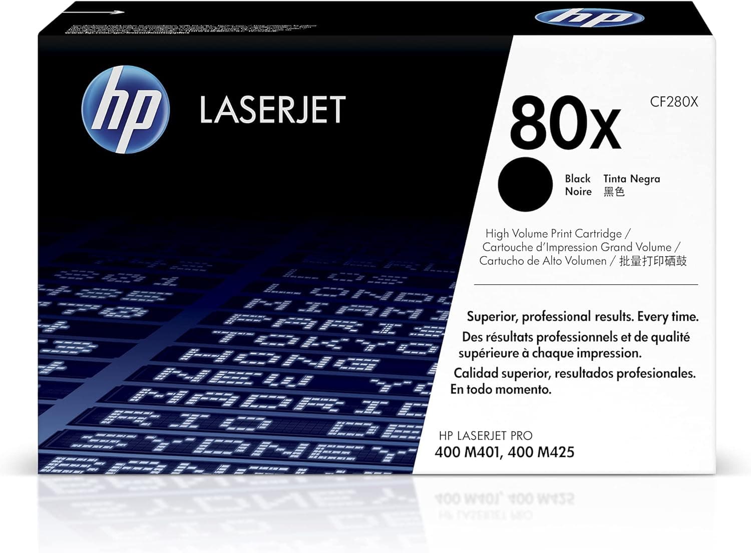 HP 80X  Black (CF280X)