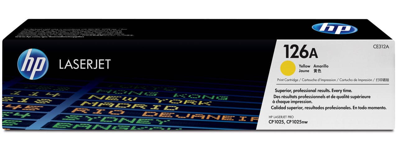 HP 126A (CE312A) Yellow