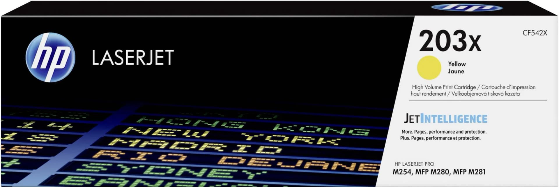 HP 203X Yellow (CF542X)