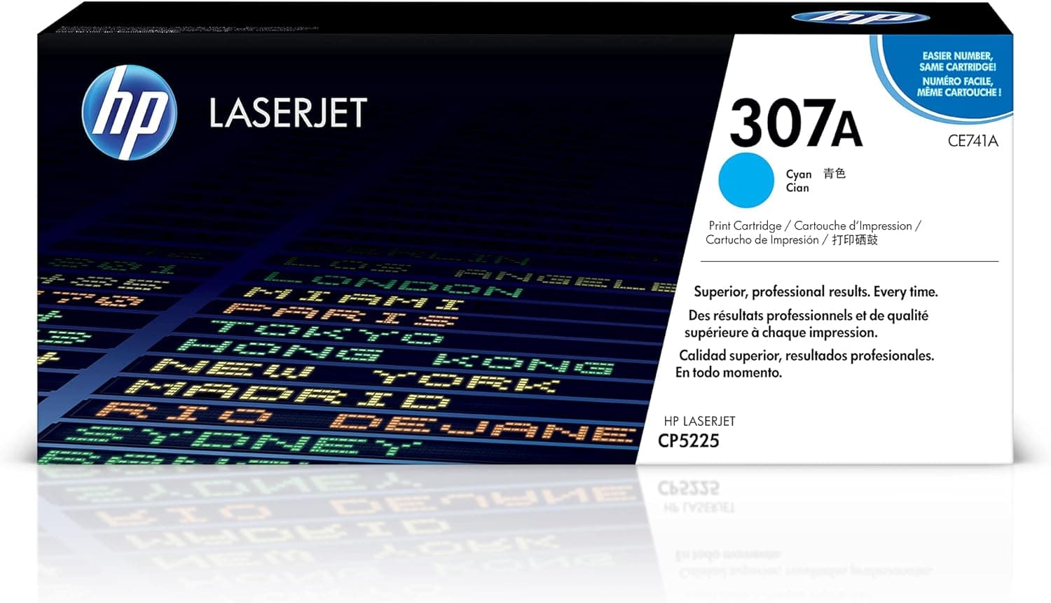 HP 307A (CE741A) Cyan