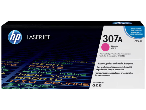 HP 307A (CE743A) Magenta
