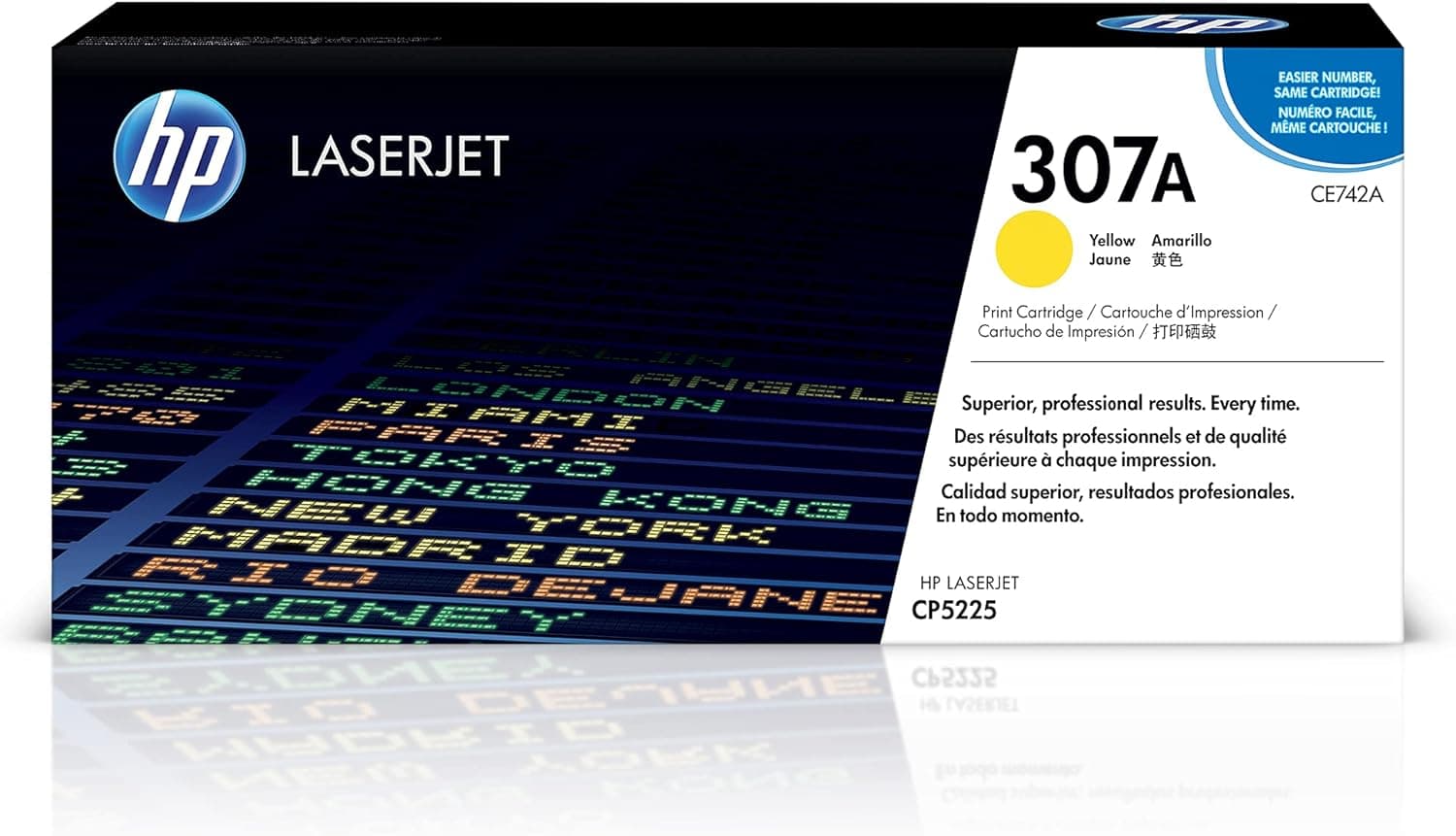 HP 307A (CE742A) Yellow