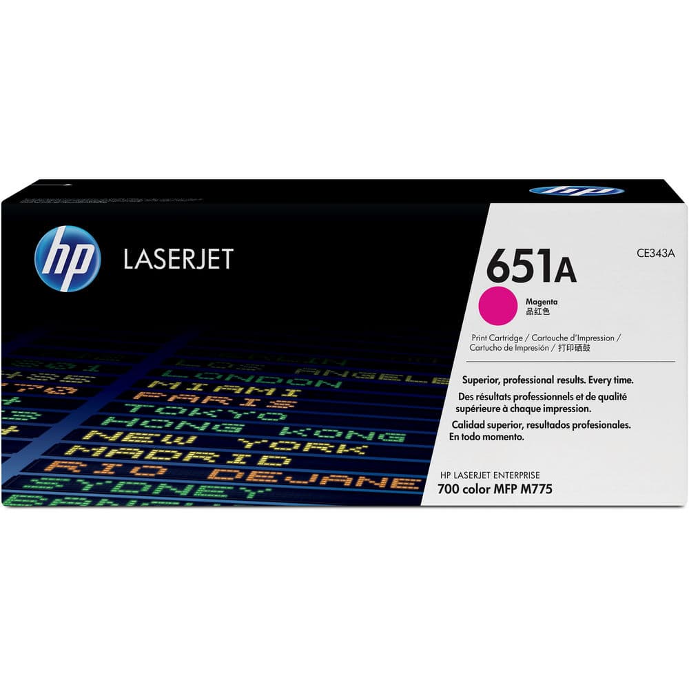 HP 651A (CE343A) Magenta