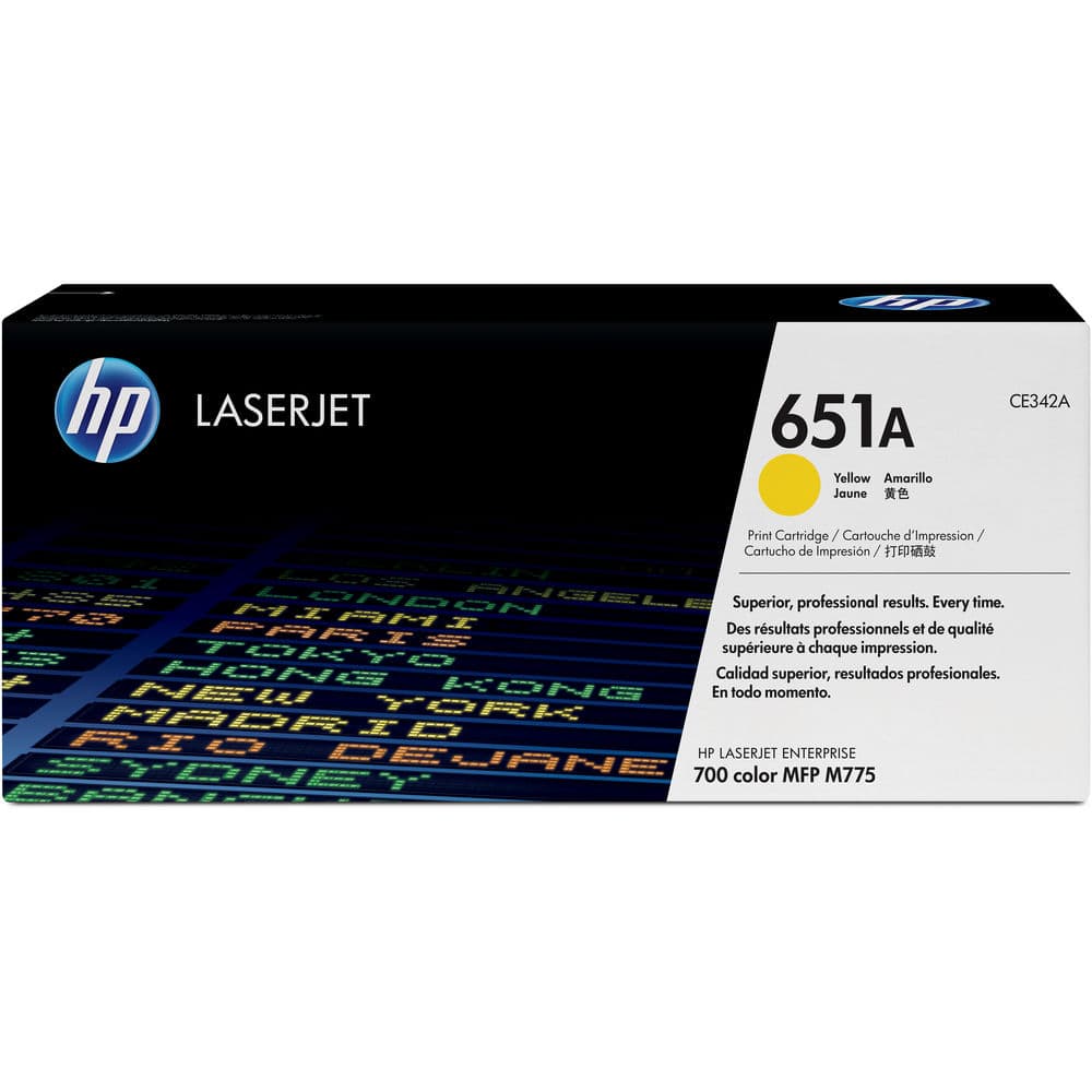 HP 651A (CE342A) Yellow