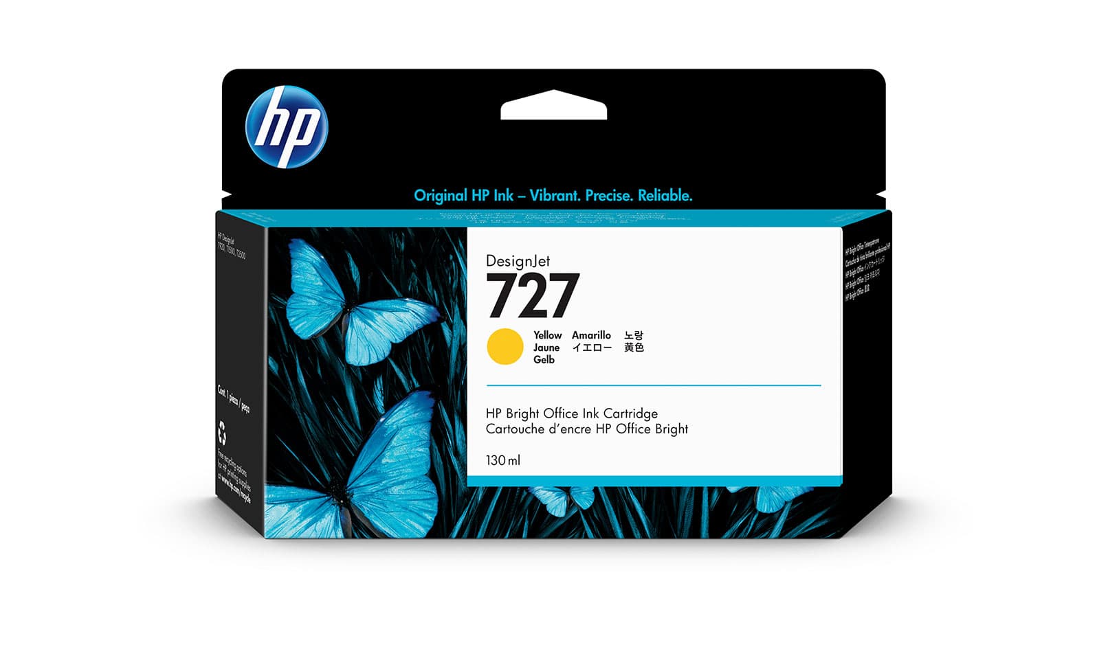 HP 727 Yellow (B3P21A)