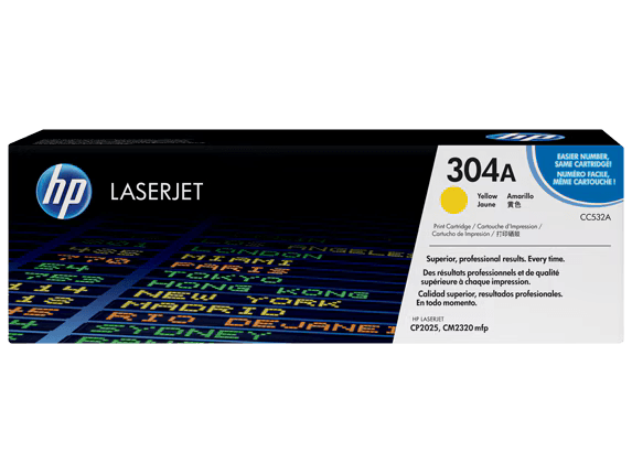 HP 304A Yellow  (CC532A)