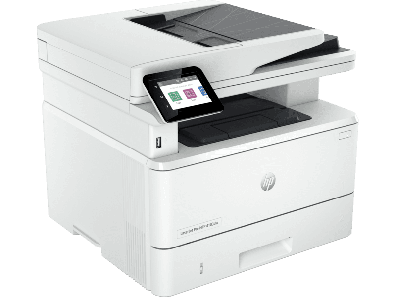 HP LaserJet Pro MFP 4103dw Yazıcı (2Z627A) — şəkil 2