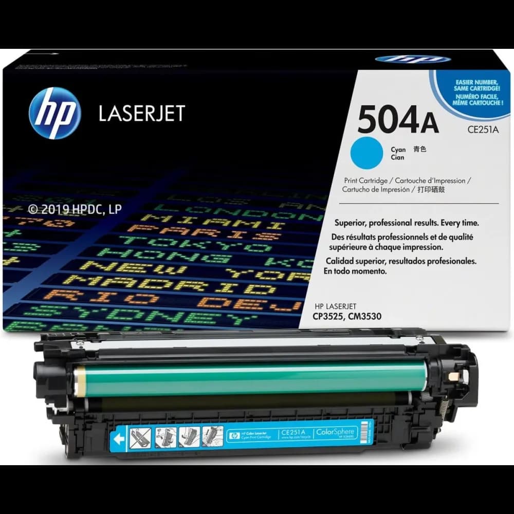 HP 504A Cyan (CF251A) — şəkil 2