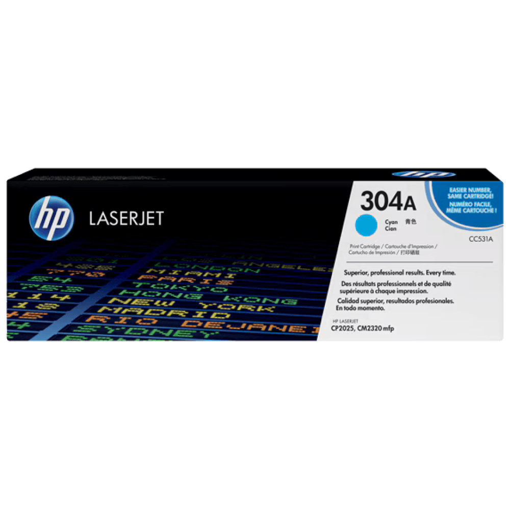 HP 304A Cyan  (CC531A)