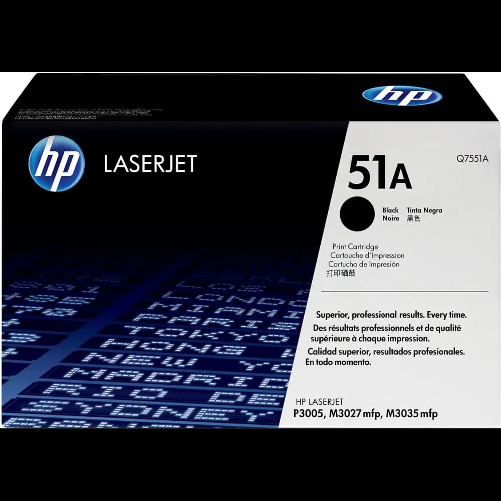 HP 51A Black  (Q7551A)