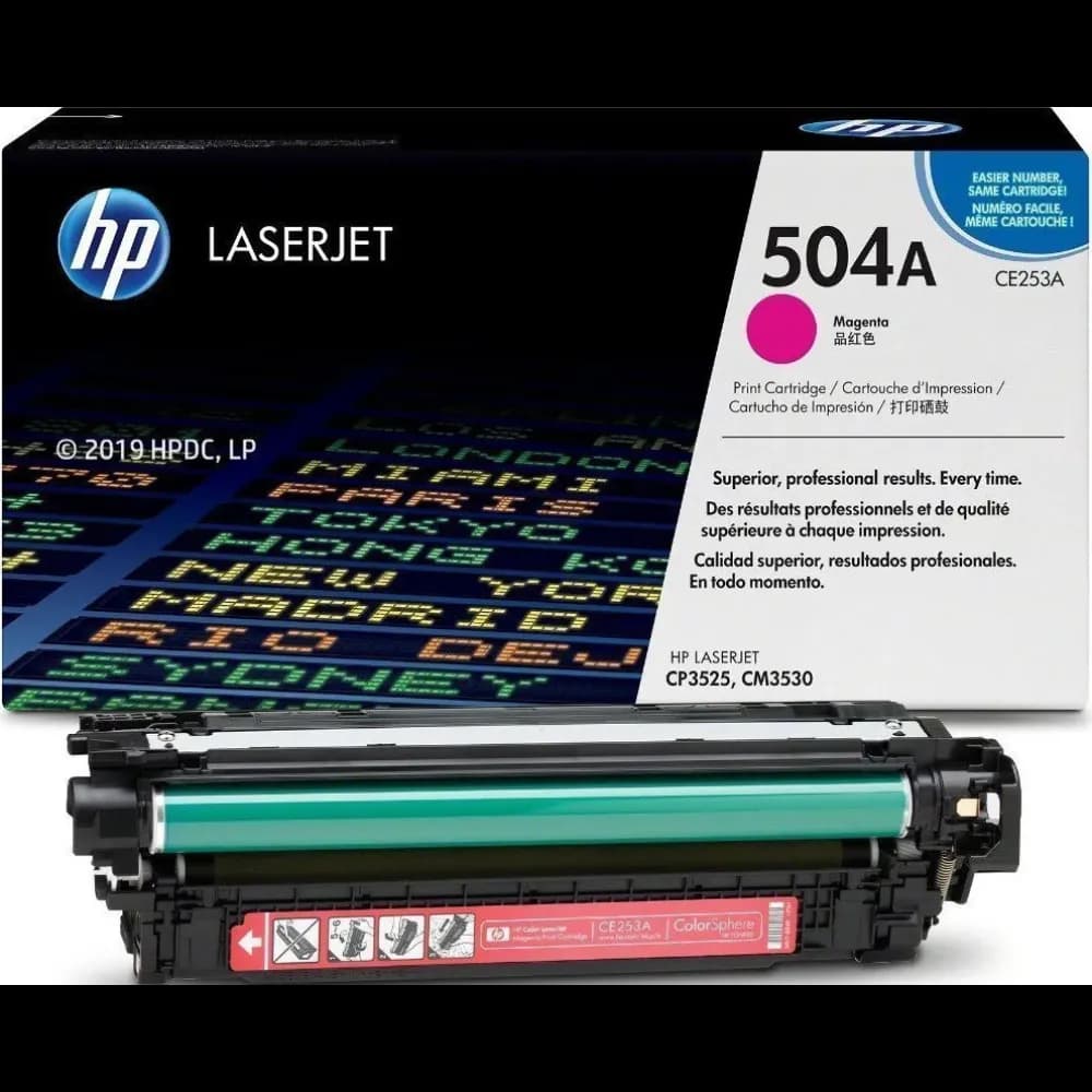 HP 504A Magenta (CE253A) — şəkil 2