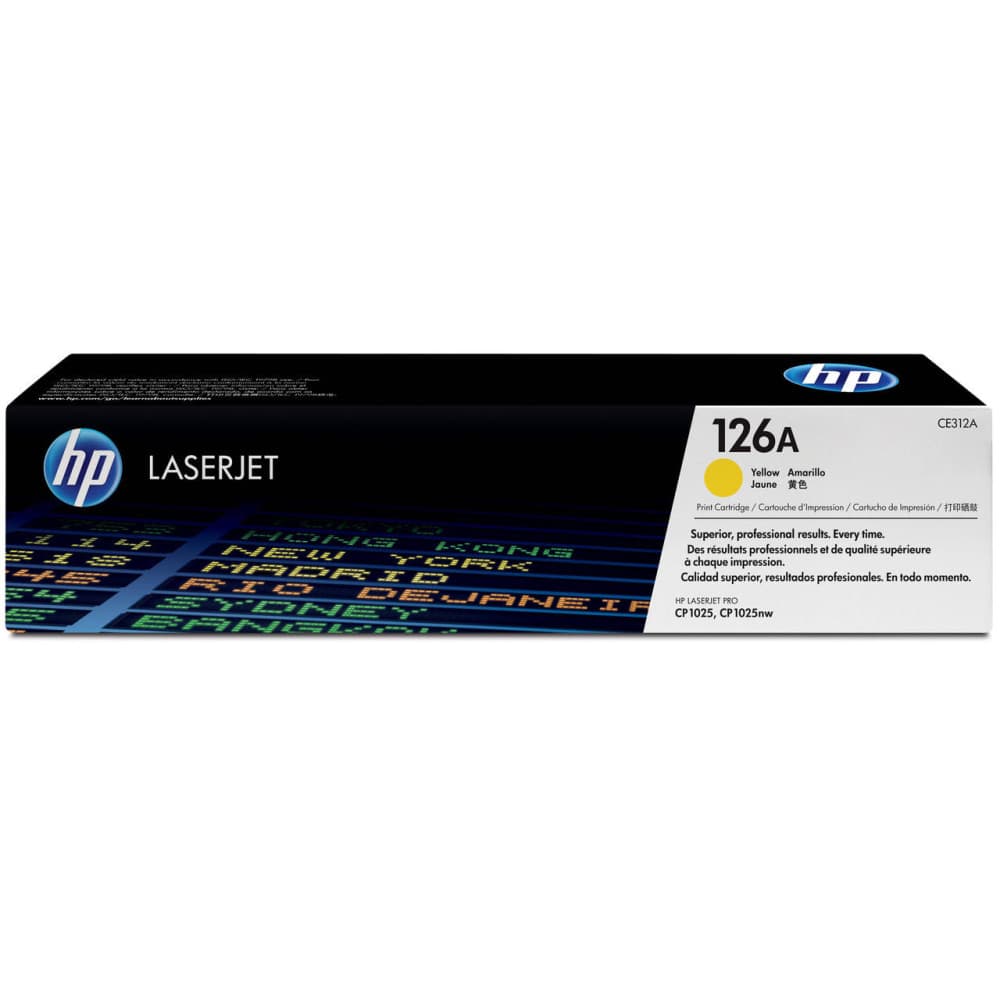 HP 126A (CE312A) Yellow