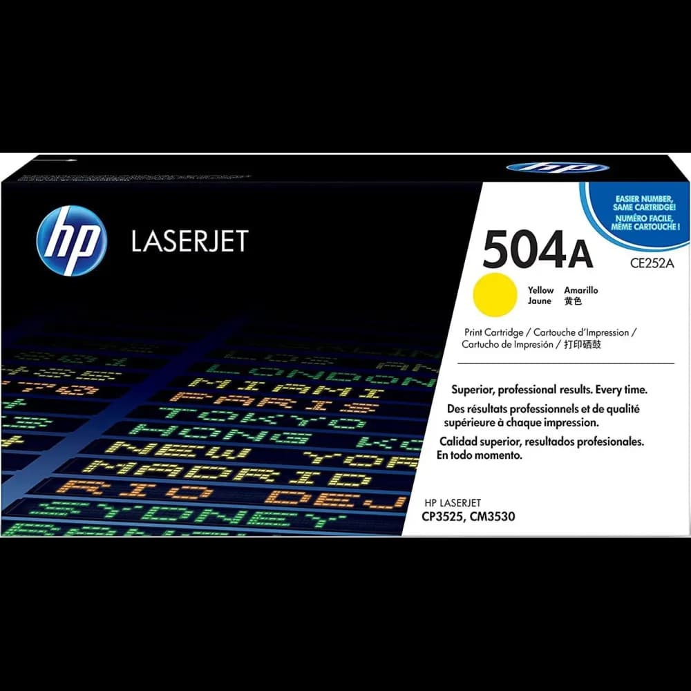 HP 504A Yellow (CE252A)